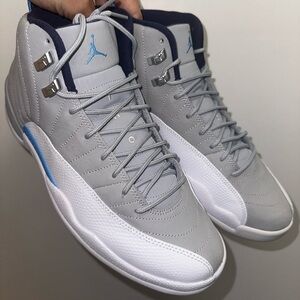 Grey University Blue Jordan Retro 12s Sz. 10.5 “With Box” OG All